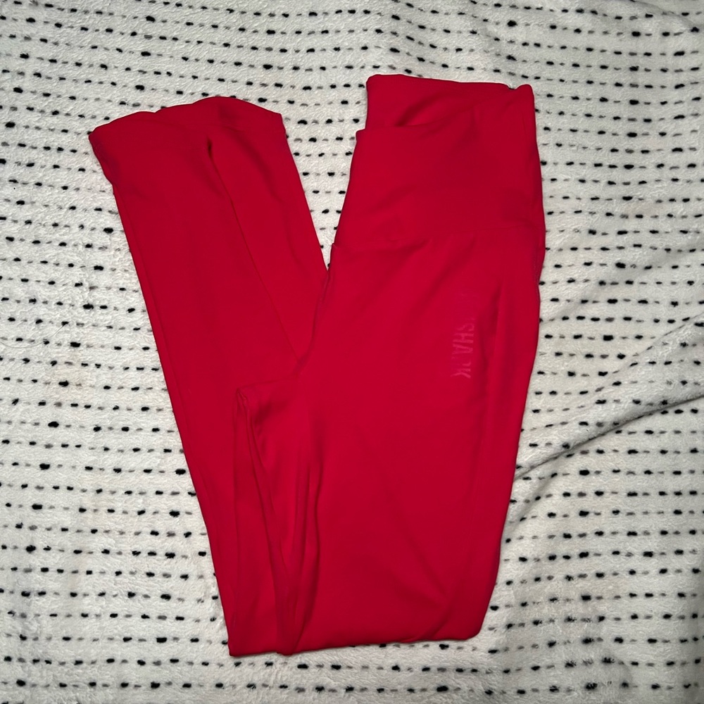 GYMSHARK WOMENS HOT PINK FUSIA HIGHWAISTED LEGGINGS